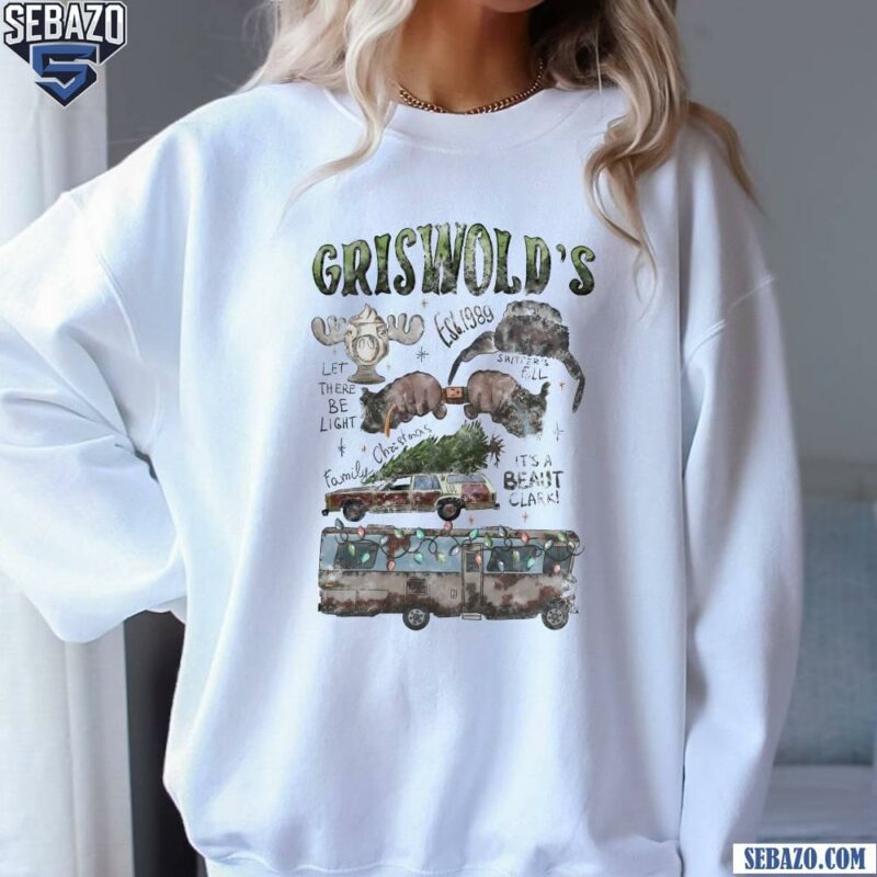 Griswold Christmas Tree Farm Vintage Christmas Vacation T-shirt sweatshirt