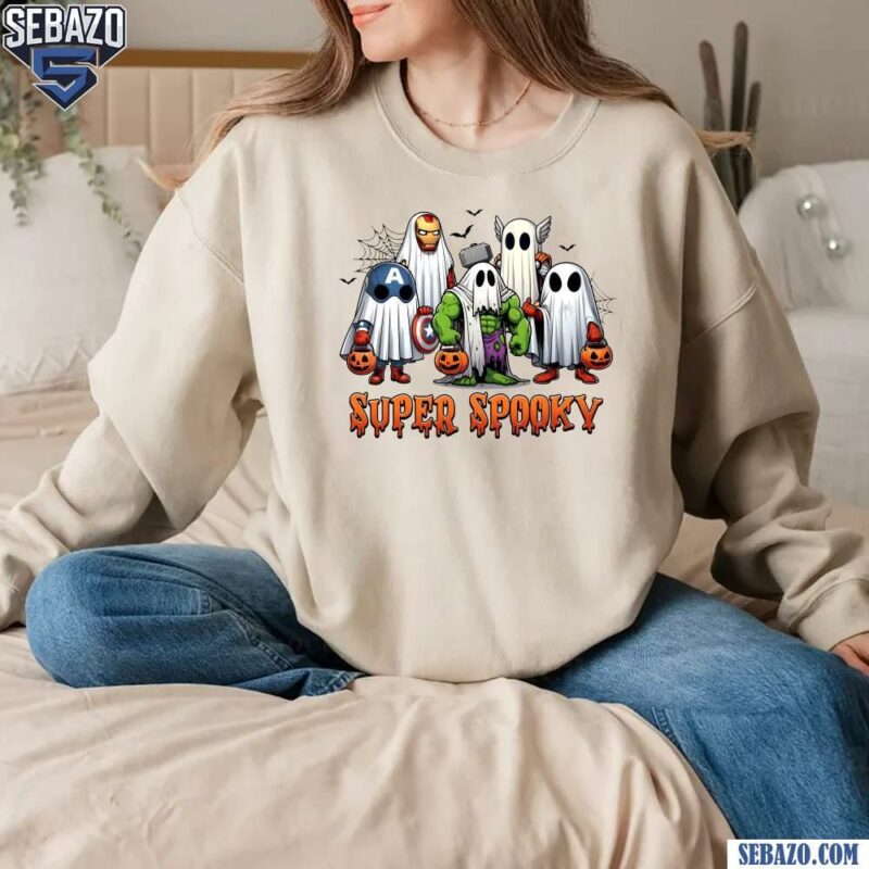 Halloween Super Spooky Avengers Cartoon T-shirt sweatshirt