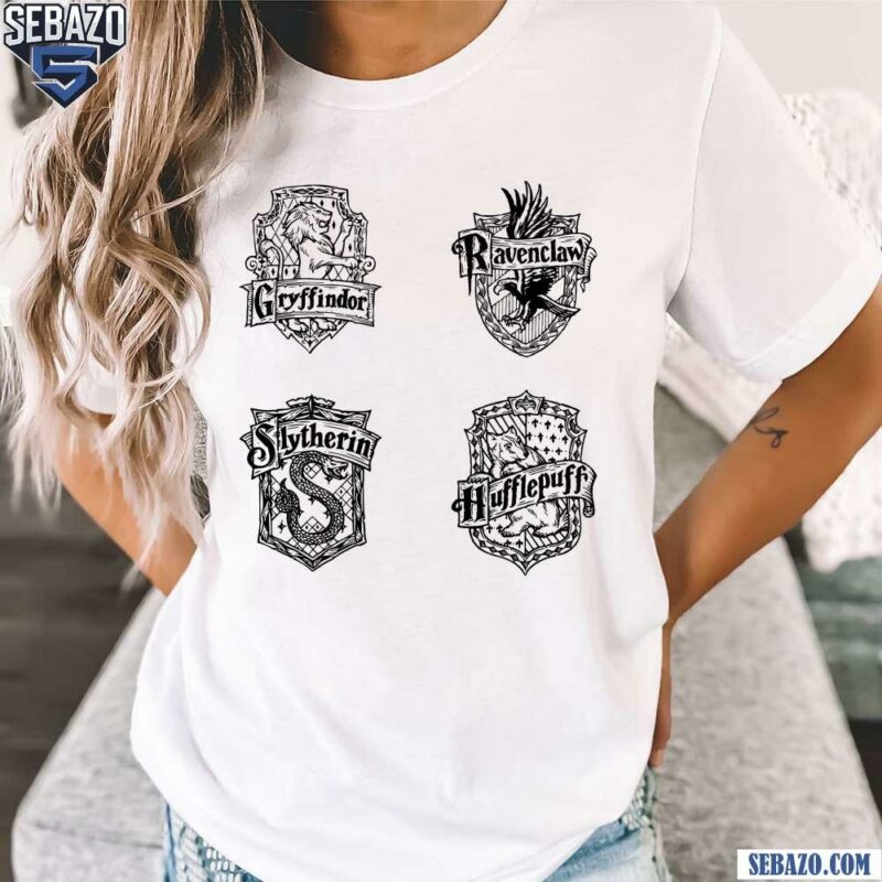 Harry Potter Hogwarts Crest Wizard School T-shirt t-shirt