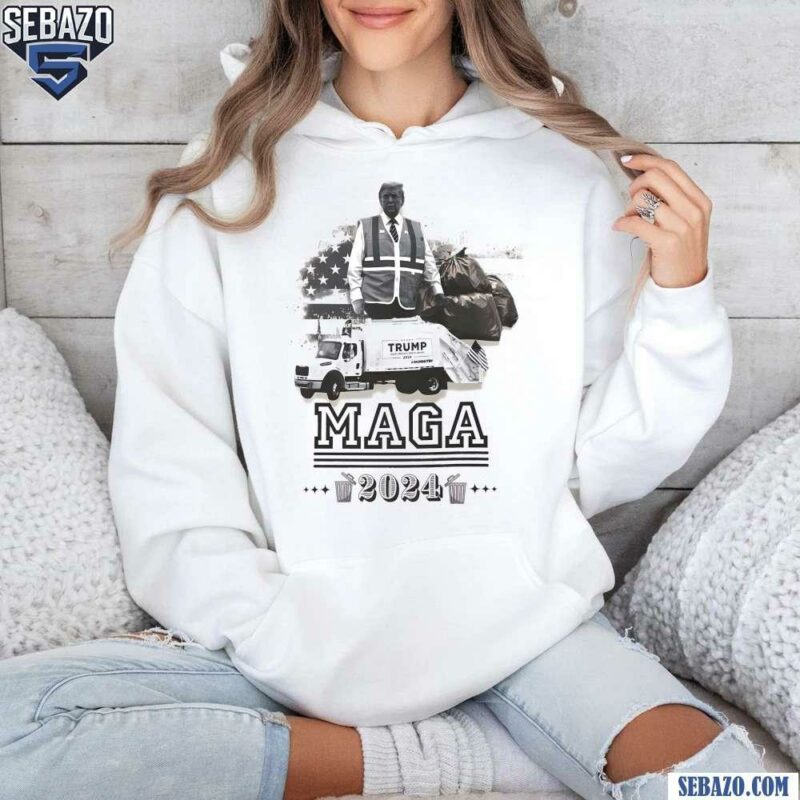 MAGA Trump Garbage Funny Political 2024 Shirt hoodie