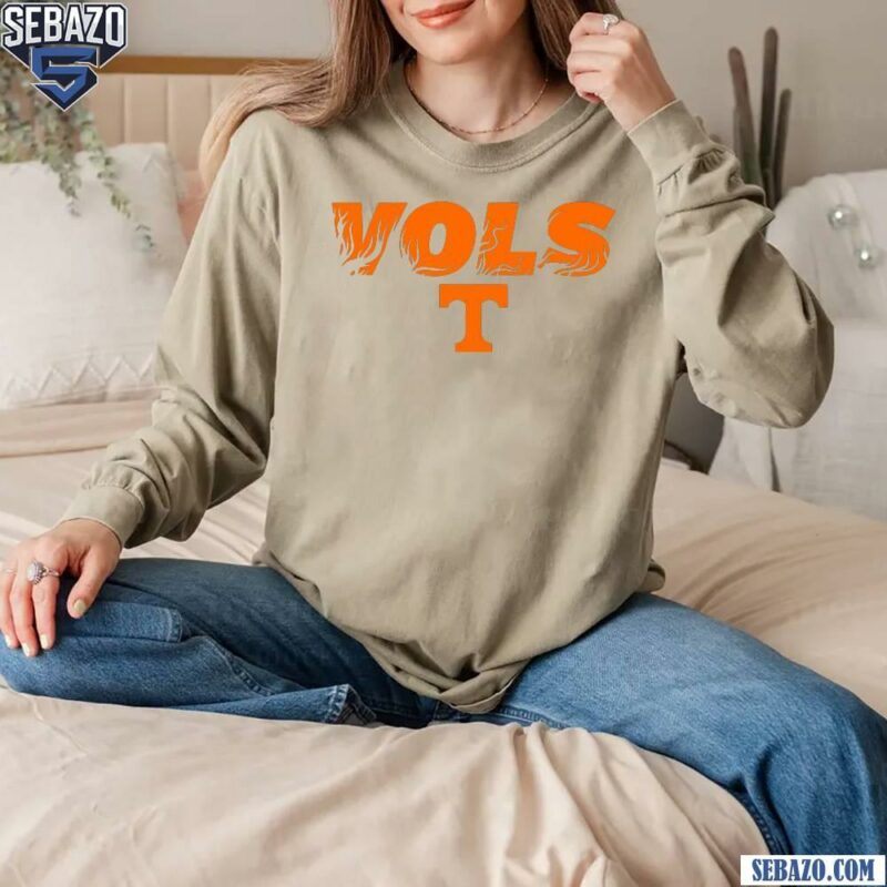 Tennessee Volunteers Football Dark Mode Vols T-shirt long sleeved