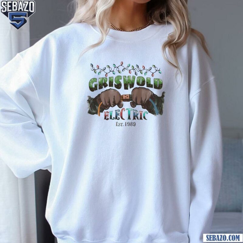 Vintage Griswold Electric Christmas Light Est 1989 T-shirt sweatshirt