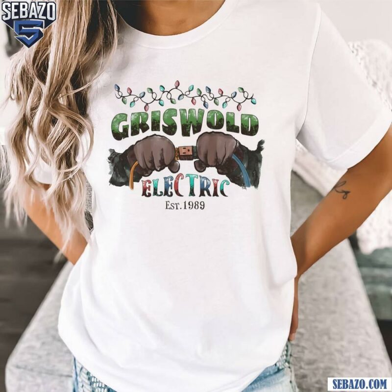 Vintage Griswold Electric Christmas Light Est 1989 T-shirt t-shirt