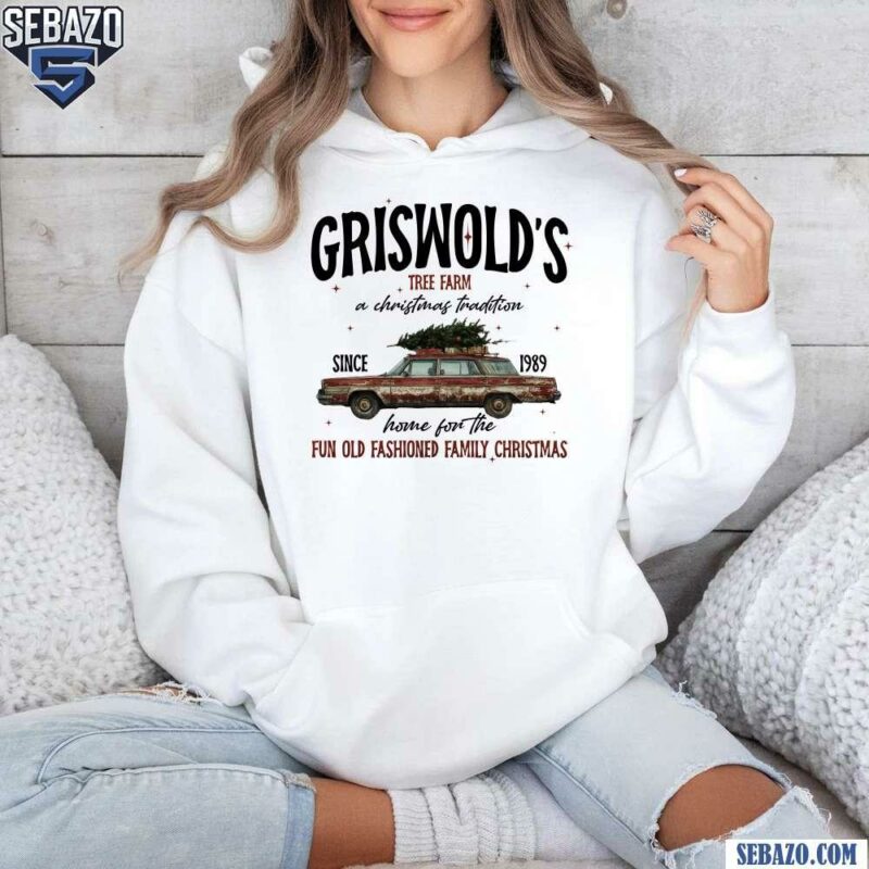 Vintage Griswold Tree Farm A Christmas Tradition T-shirt hoodie