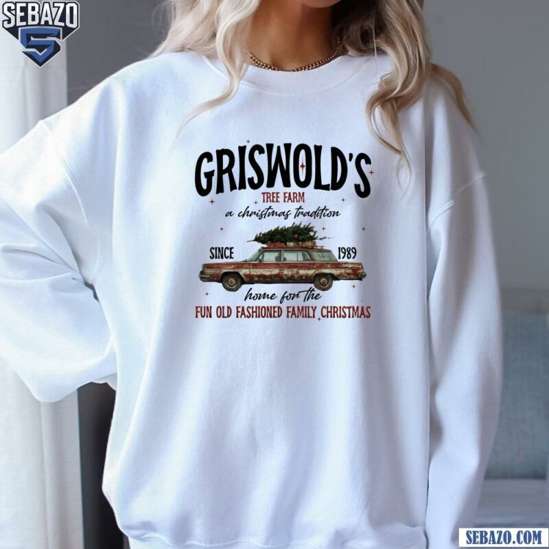 Vintage Griswold Tree Farm A Christmas Tradition T-shirt sweatshirt