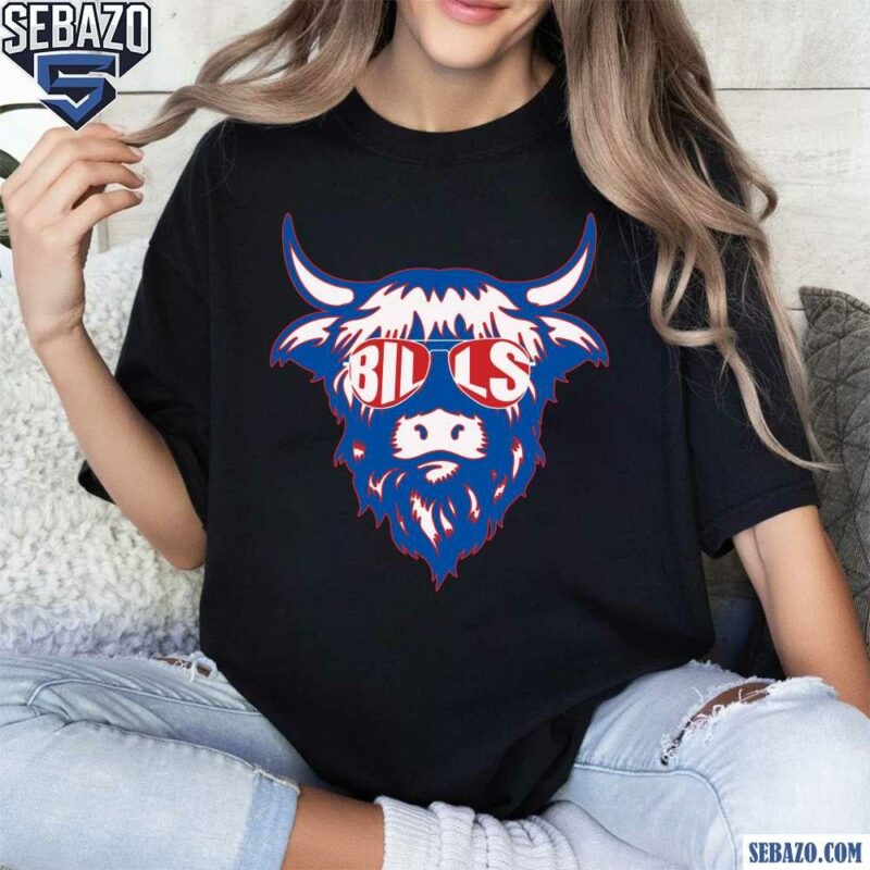 Vintage Style Buffalo Football Bills Sunglasses T-shirt t-shirt