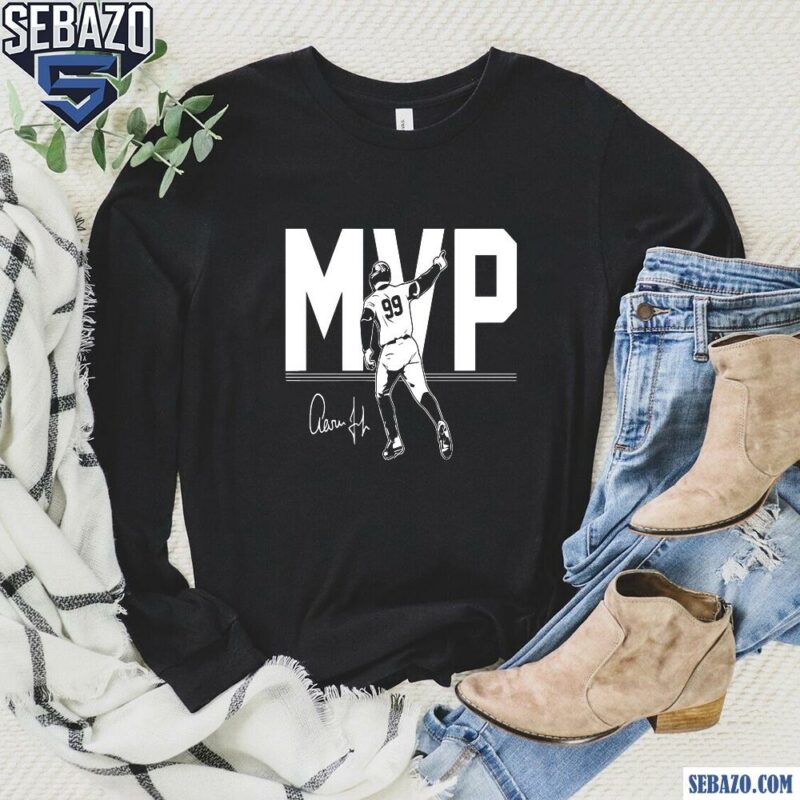 Aaron Judge New York Yankees Mvp Signature Shirt long sleeved