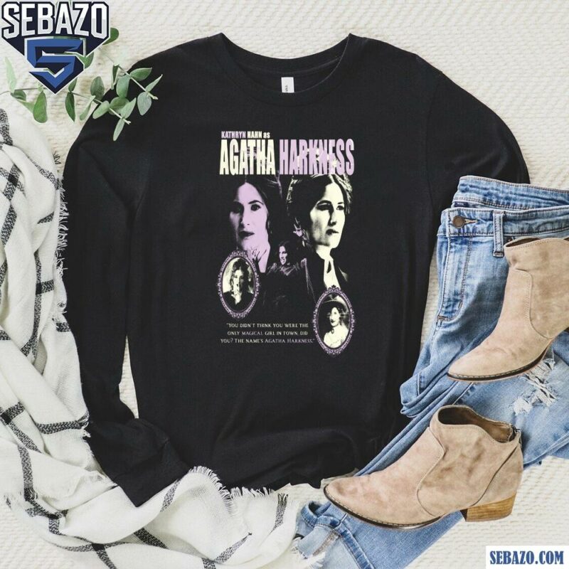 Agatha Harkness Kathryn Hahn Agatha All Along Shirt long sleeved