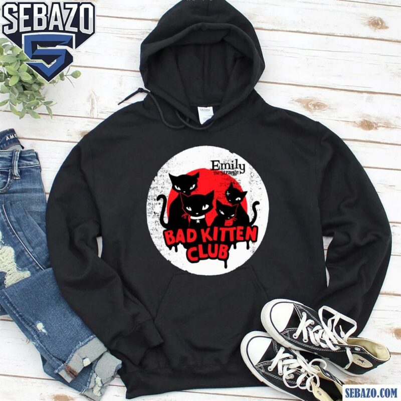 Bad Kitten Club Emily The Strange Shirt hoodie