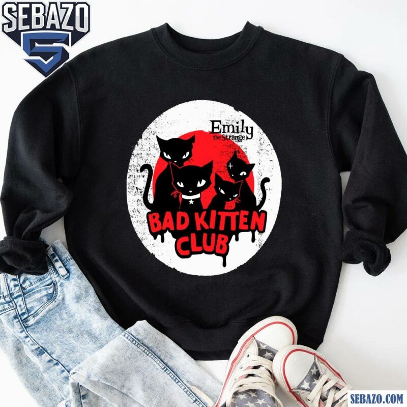 Bad Kitten Club Emily The Strange Shirt sweatshirt