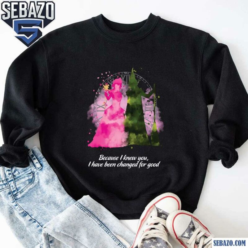 Because I Knew You I Have Been Changed For Good Wizard Shirt sweatshirt