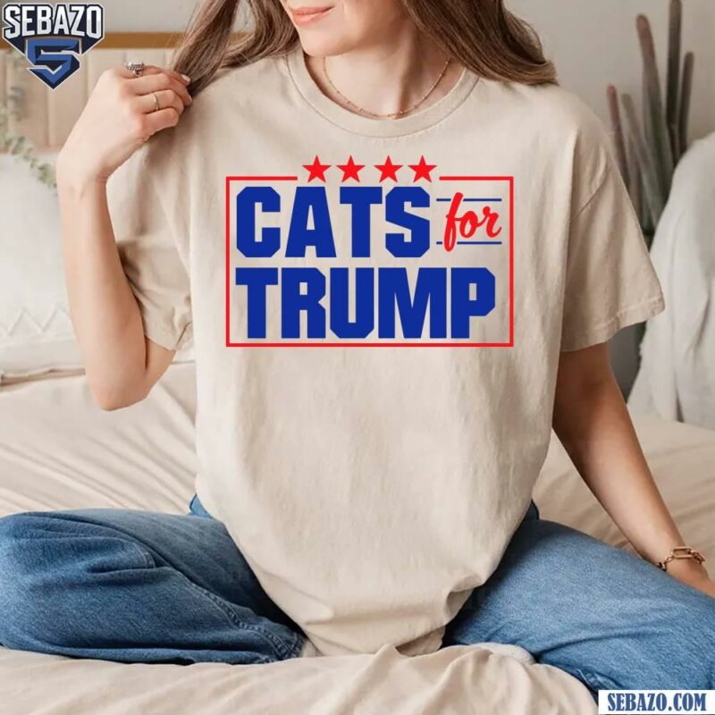 Cats For Trump 2024 Election Shirt t-shirt