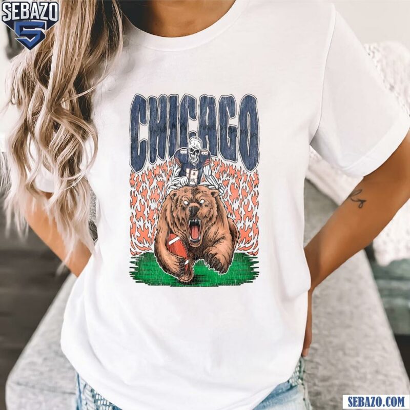 Chicago Bear Skeleton Football Players Shirt t-shirt