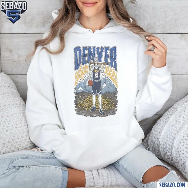 Denver Nuggets Miner Skeleton Basketball Player Shirt hoodie