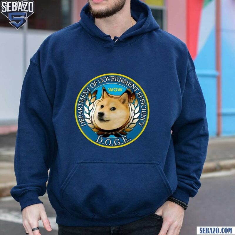 Department Of Government Efficiency Doge Shirt hoodie