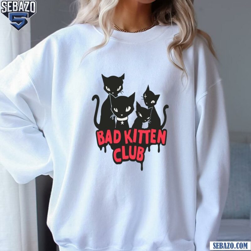 Emily The Strange Bad Kitten Club Shirt sweatshirt