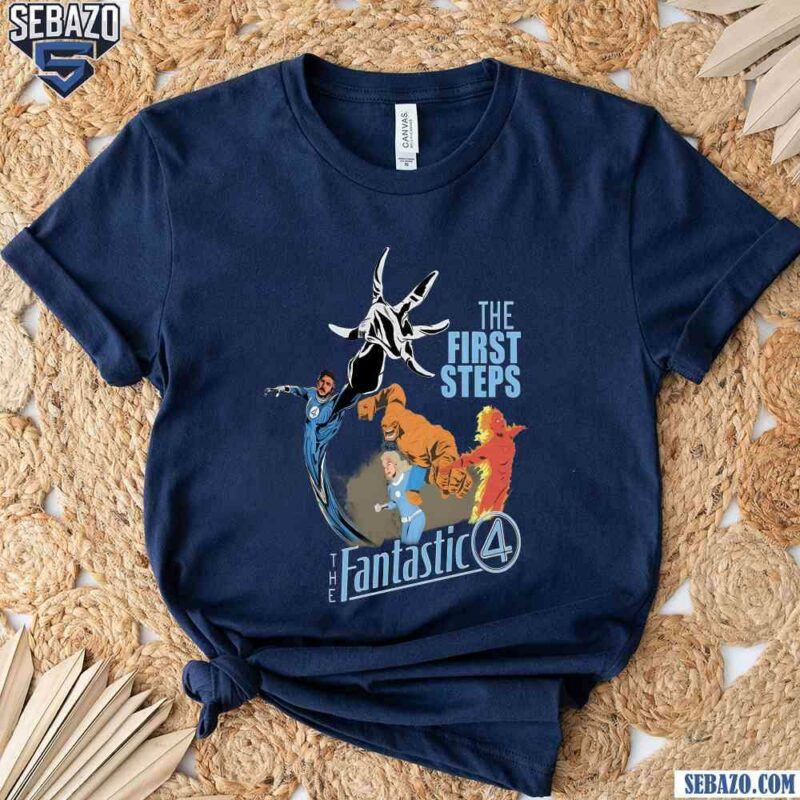 Fantastic Four The First Steps Mavel Comics t-shirt