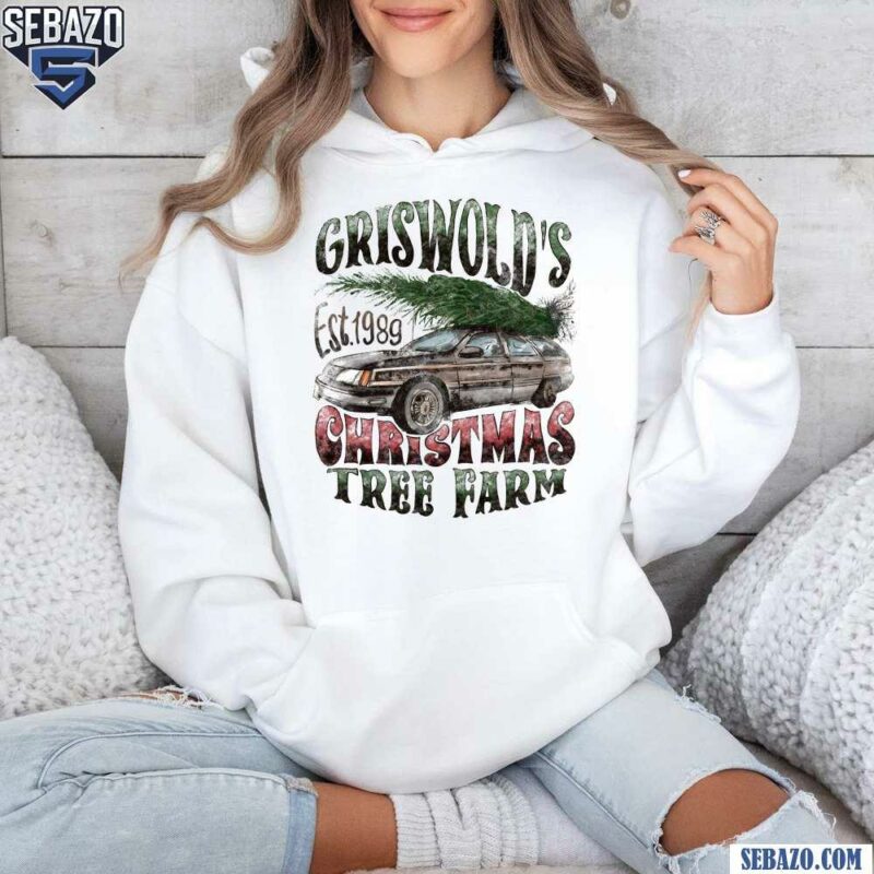 Griswolds Christmas Tree Farm Vintage Christmas Movie Shirt hoodie