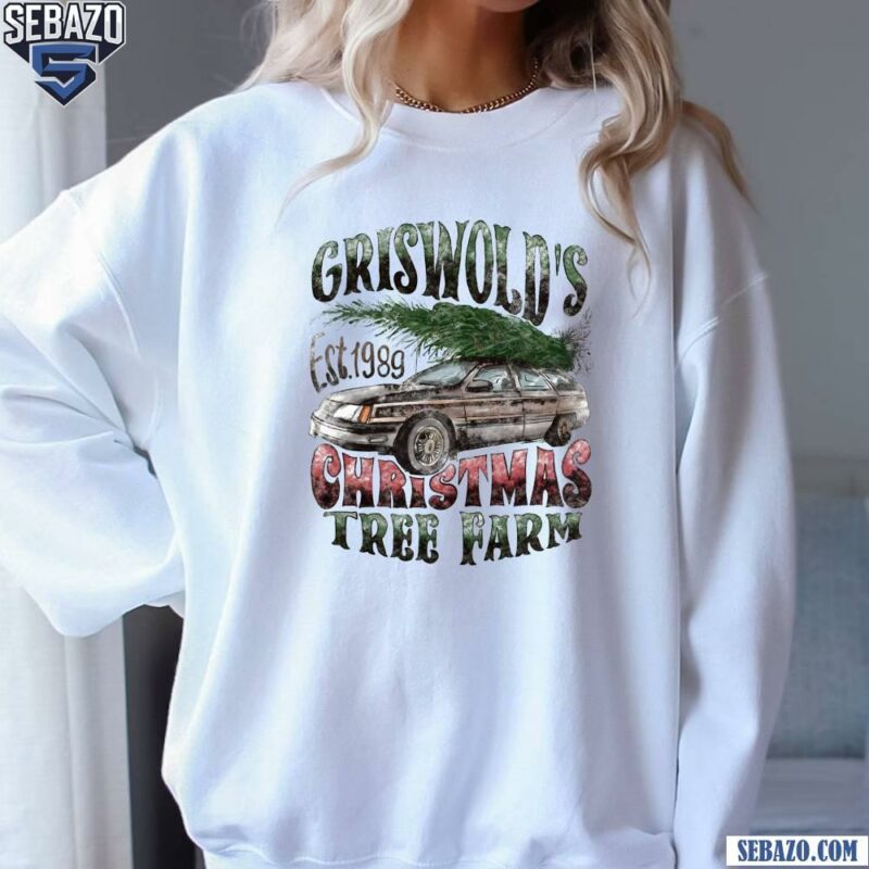 Griswolds Christmas Tree Farm Vintage Christmas Movie Shirt sweatshirt