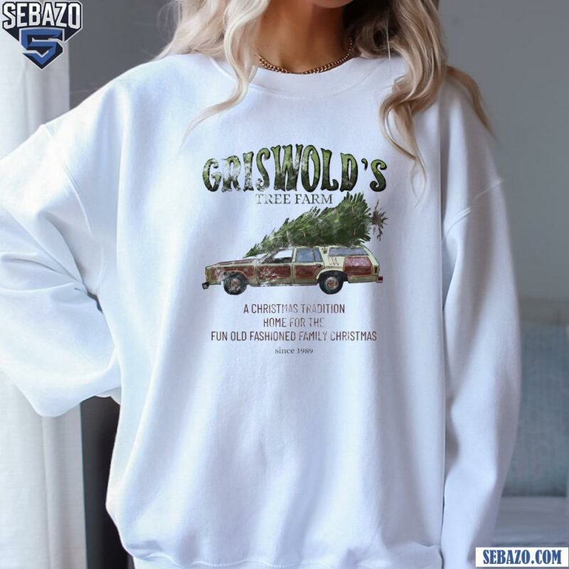 Griswolds Tree Farm Vintage Christmas Vacation Movie Shirt sweatshirt