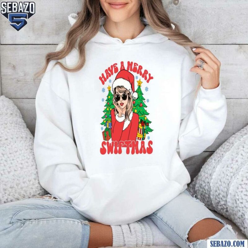 Have A Merry Swiftmas Retro Christmas Taylor Swift Shirt hoodie