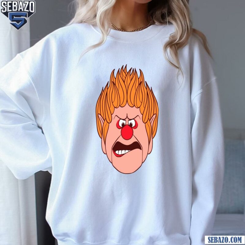 Heat Miser Face A Miser Brothers Christmas Movie Shirt sweatshirt