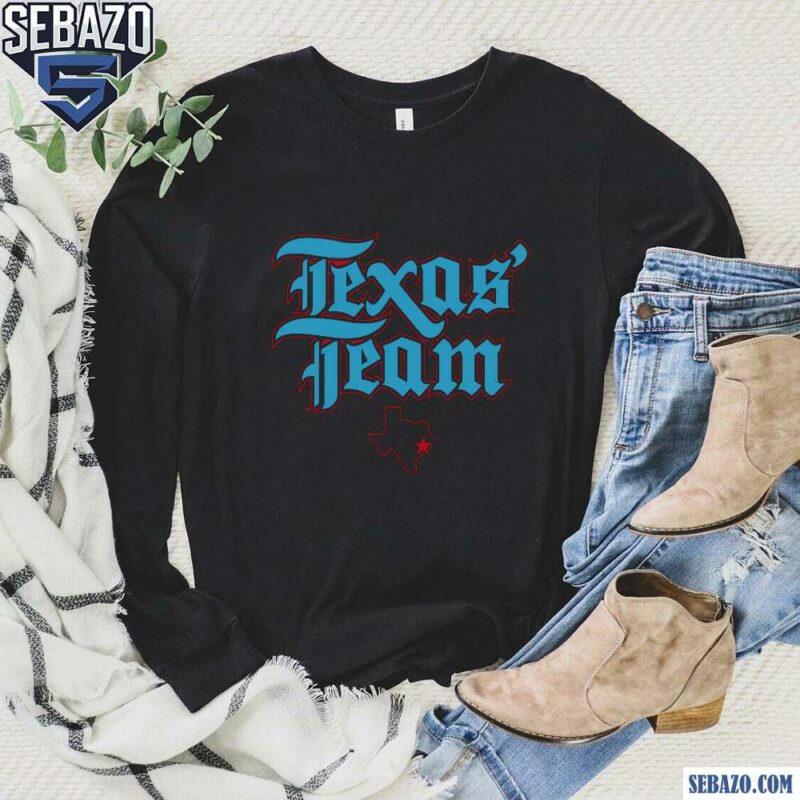 Houston Football Texas Team Shirt long sleeved