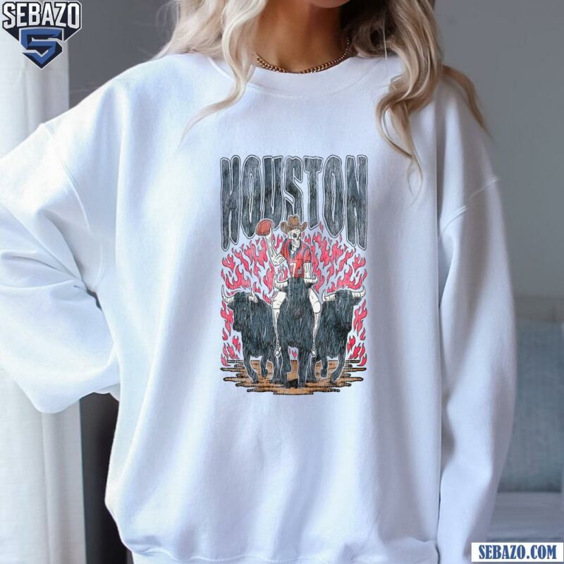 Houston Texans Cowboy Skeleton Football Player Shirt sweatshirt