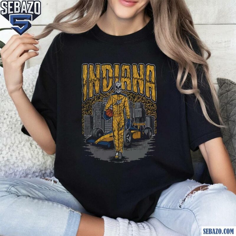 Indiana Pacers Skeleton Basketball Player Shirt t-shirt