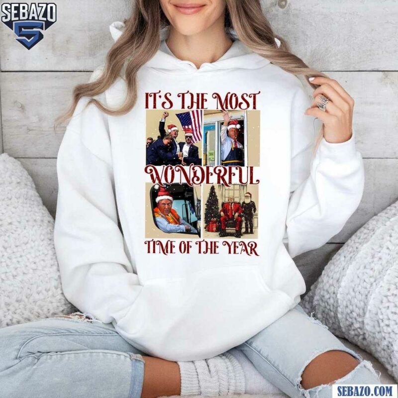 Its The Most Wonderful Time Of The Year Xmas Trump Shirt hoodie