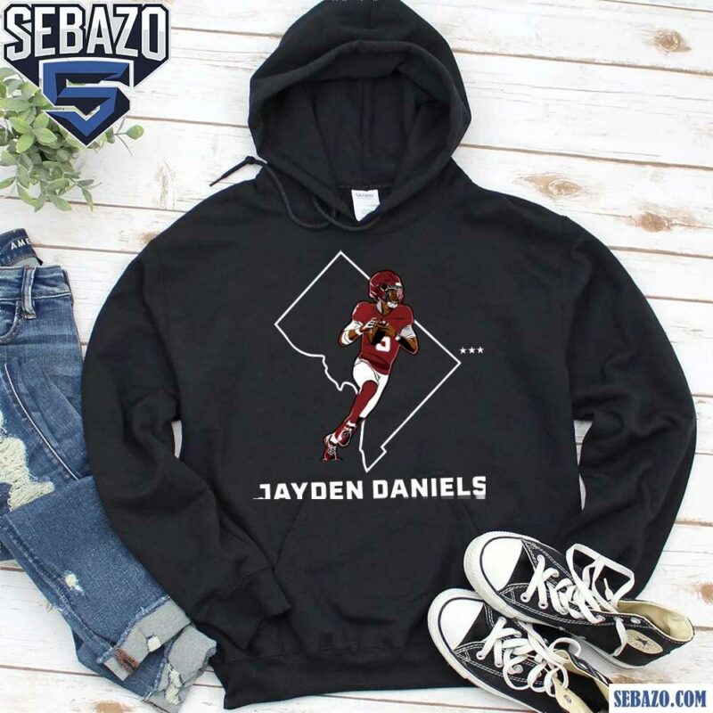 Jayden Daniels Washington Commanders State Star Shirt hoodie