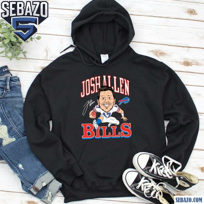 Josh Allen Buffalo Bills Overcoming Hurdle Shirt hoodie