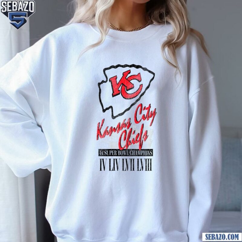 Kansas City Chiefs 4X Super Bowl Champions Shirt sweatshirt