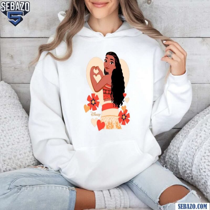 Moana Love Disney Moana 2 Cartoon Movie Shirt hoodie