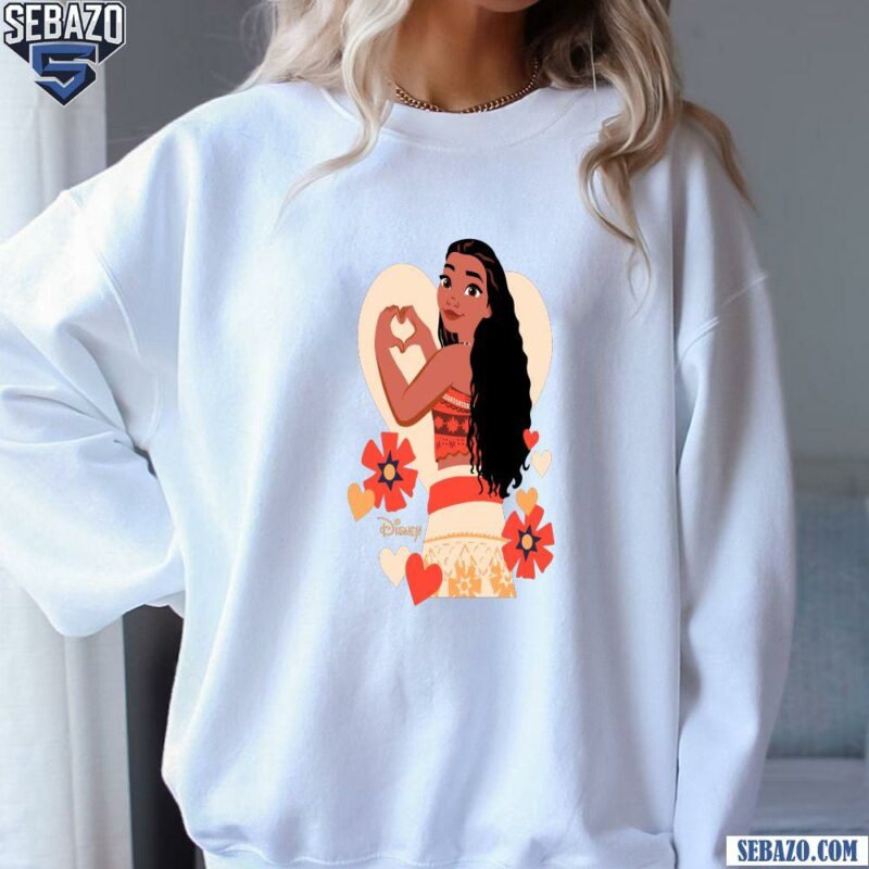 Moana Love Disney Moana 2 Cartoon Movie Shirt sweatshirt