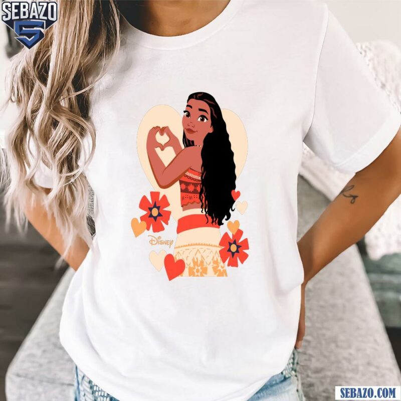 Moana Love Disney Moana 2 Cartoon Movie Shirt t-shirt