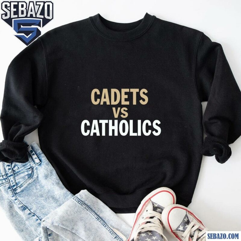 New Orleans Saints Cadets Vs Catholics College Football Shirt sweatshirt