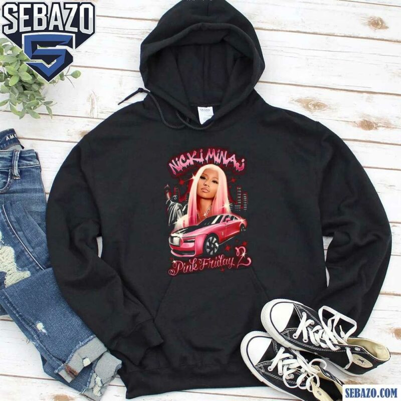 Nicki Minaj Pink Friday 2 World Tour Airbrush Shirt hoodie