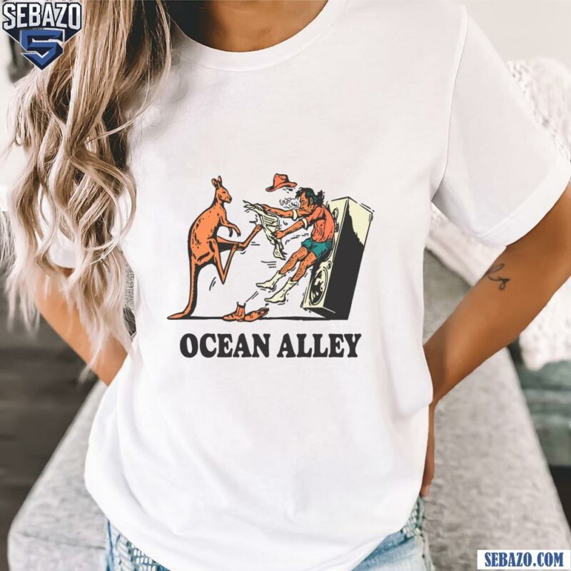 Ocean Alley Australia Tour Kanga Kick Shirt t-shirt