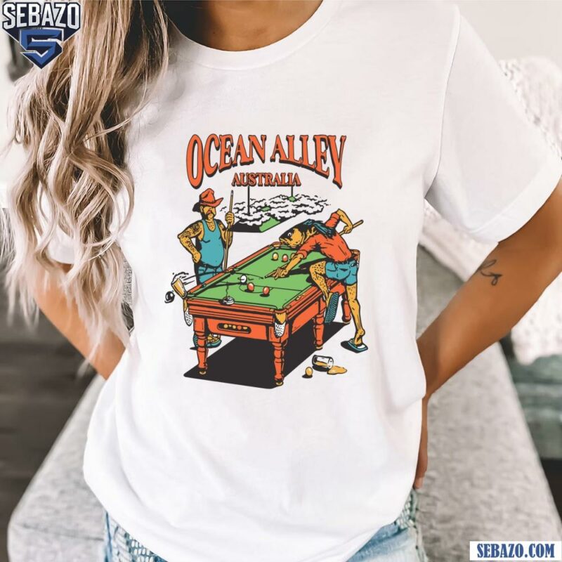 Ocean Alley Australia Tour Pool Table Shirt t-shirt