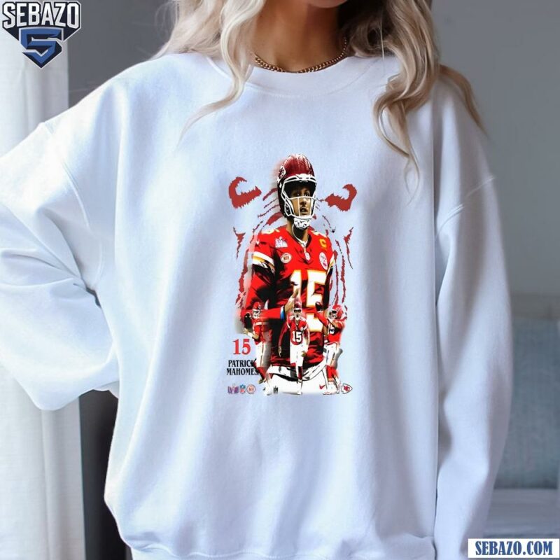 Patrick Mahomes 15 Kansas City Football Player Shirt sweatshirt