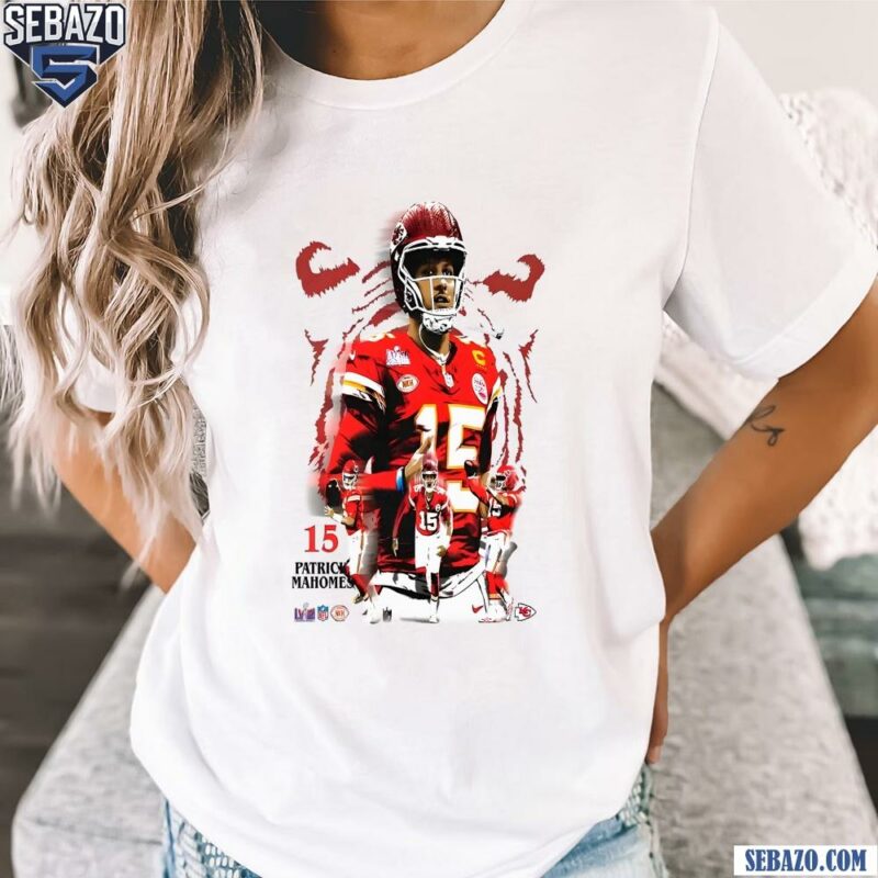 Patrick Mahomes 15 Kansas City Football Player Shirt t-shirt