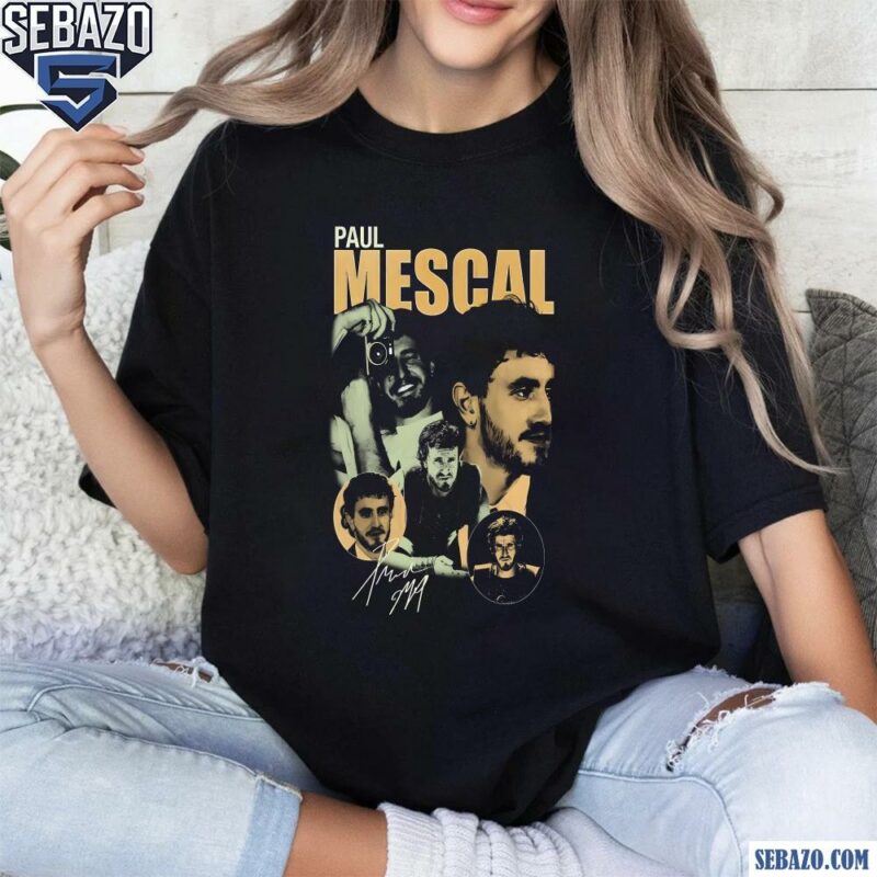 Paul Mescal Actor Signature Shirt t-shirt