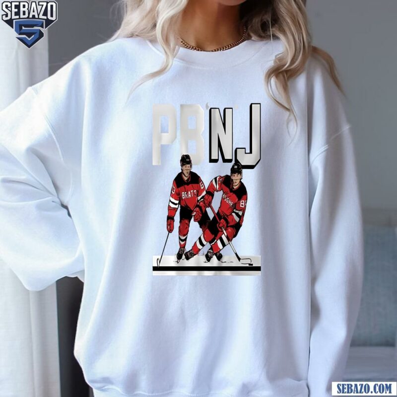 Pb N J Jack Hughes And Jesper Bratt New Jersey Devils Shirt sweatshirt