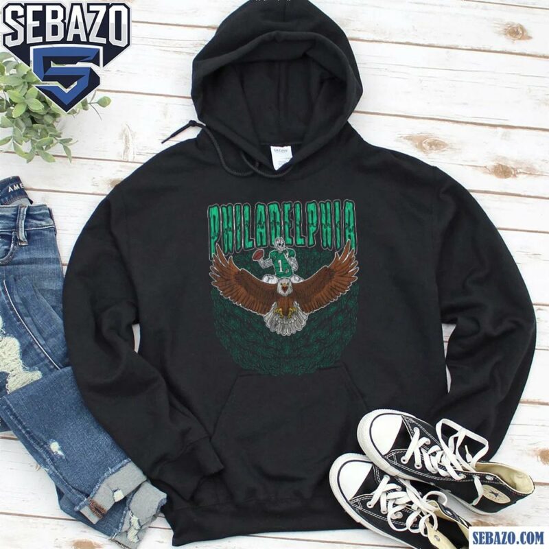 Philadelphia Eagles Skeleton Football Player Shirt hoodie