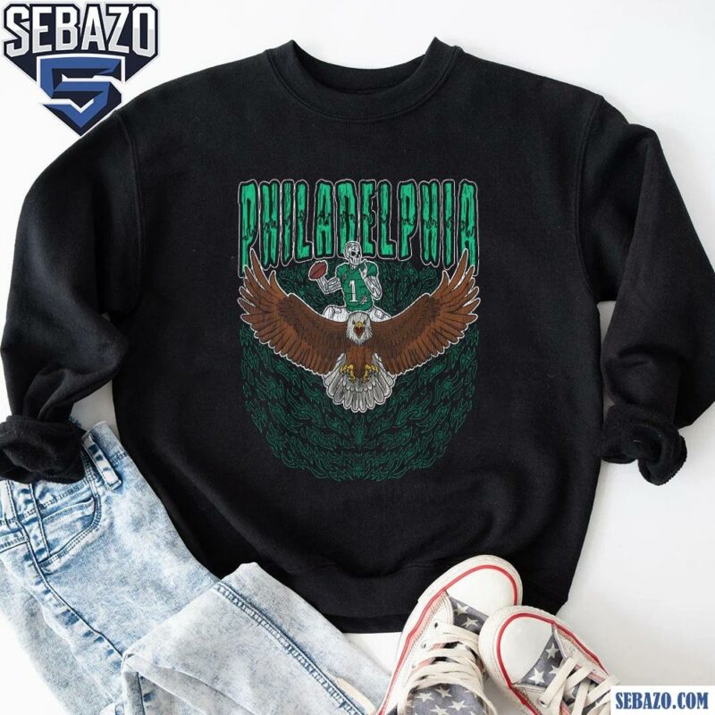 Philadelphia Eagles Skeleton Football Player Shirt sweatshirt