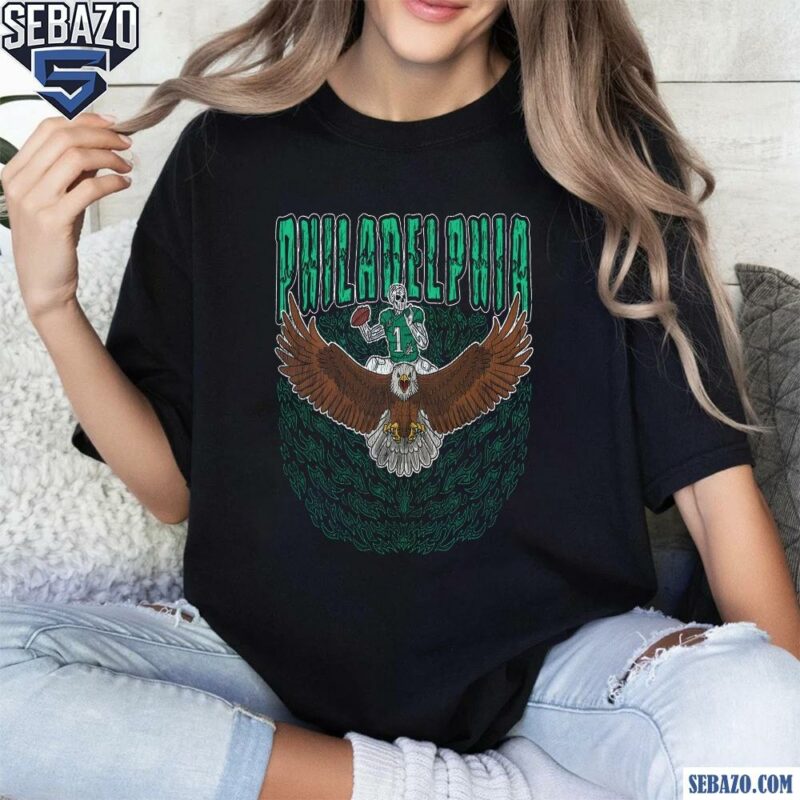 Philadelphia Eagles Skeleton Football Player Shirt t-shirt