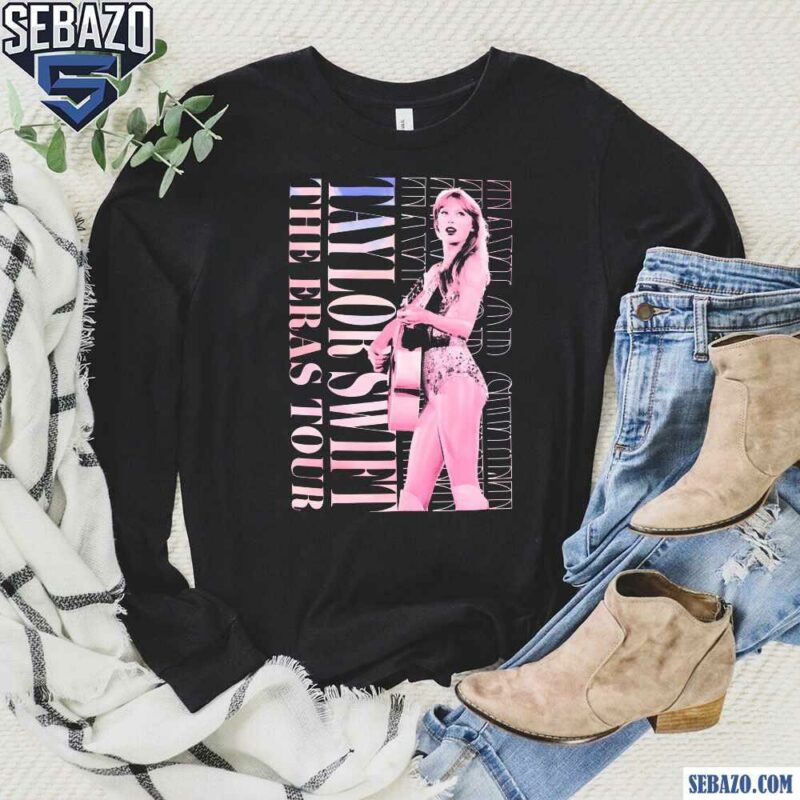 Pink Taylor Swift The Eras Tour 2024 Shirt long sleeved