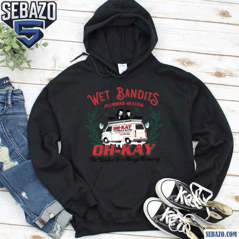 Retro Christmas Movies Wet Bandits Oh Kay Shirt hoodie