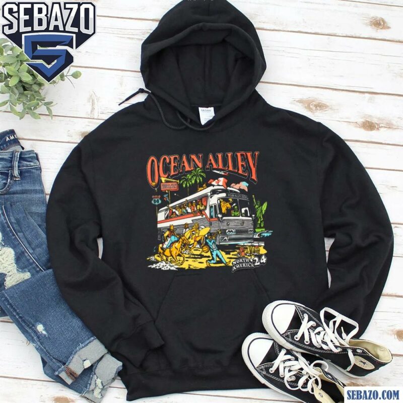 Retro Ocean Alley North America 2024 Tour Shirt hoodie